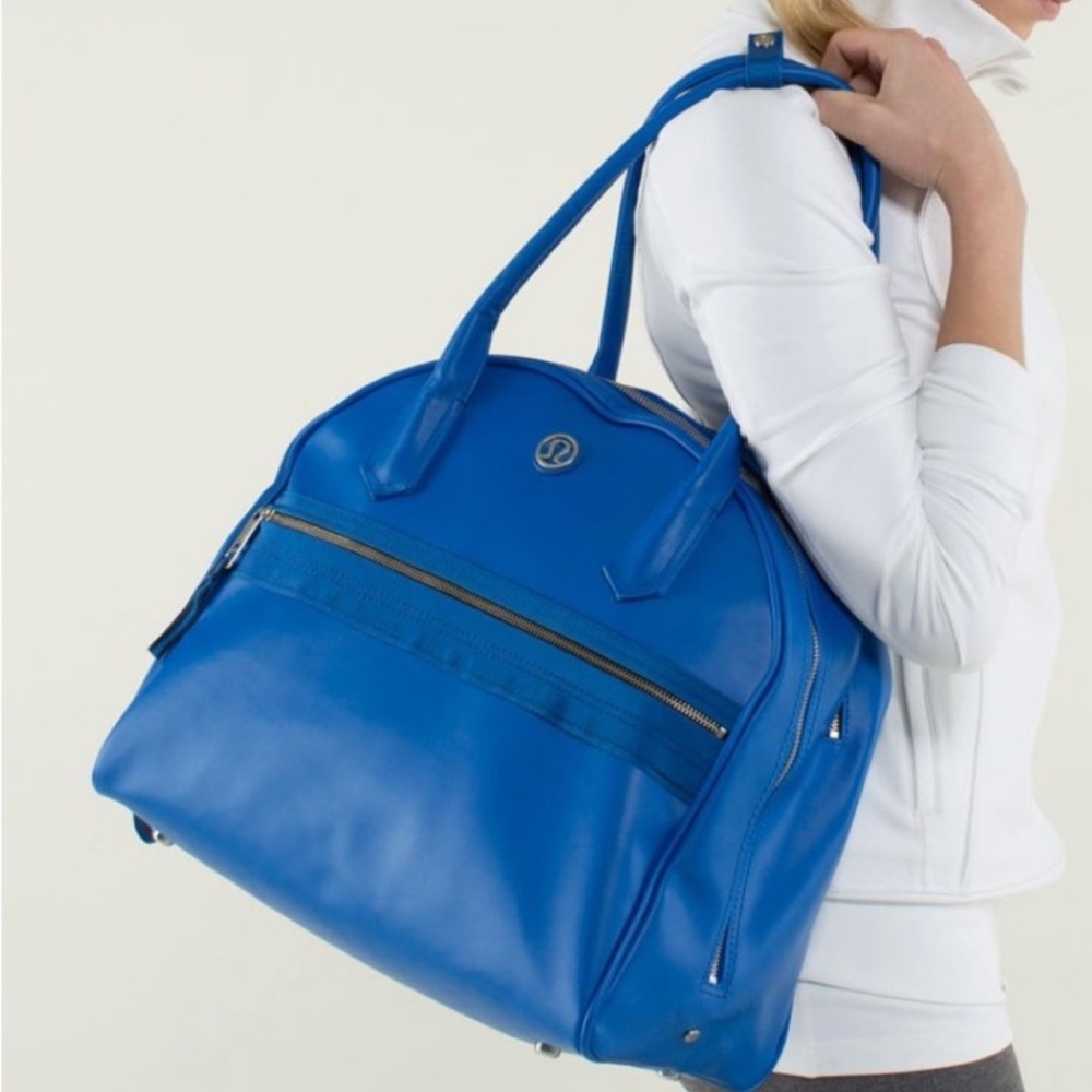 Lululemon sweat once a day yoga/work bag